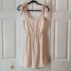 Francesca's Tie Shoulder Dress